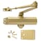 Lawrence Manual, Hydraulic, Door Closer, Standard Duty Interior and Exterior, Painted Brass LH303-BR - alternate 3